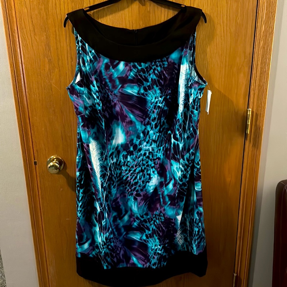 Multi Color Sleeveless Dress